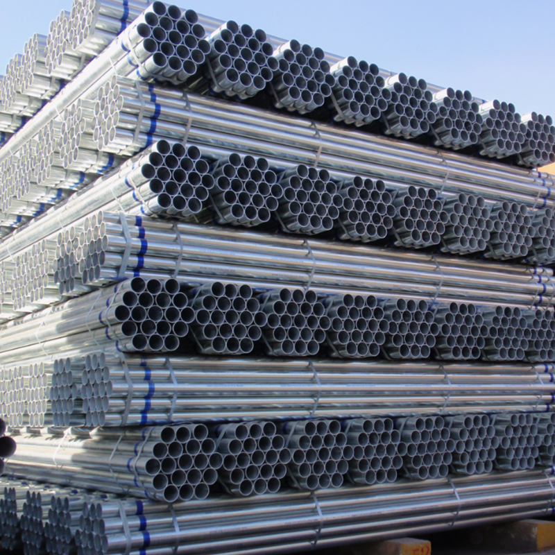 Galvanized seamless steel pipe