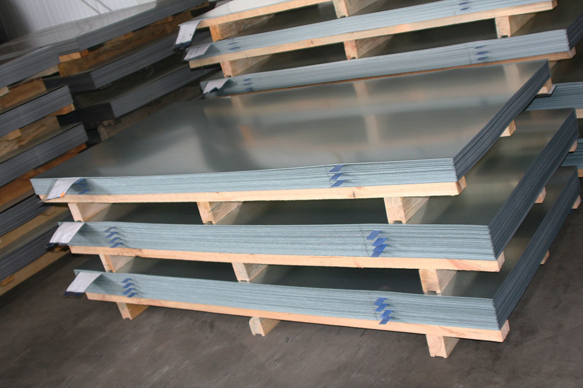 Aluminum zinc steel plate