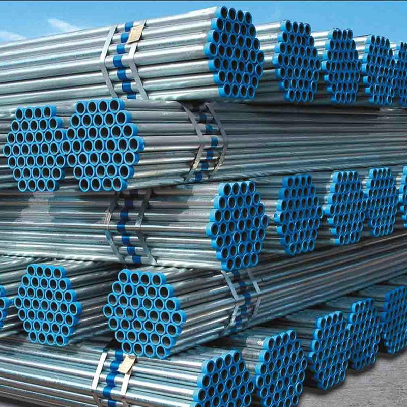 Galvanized seamless steel pipe