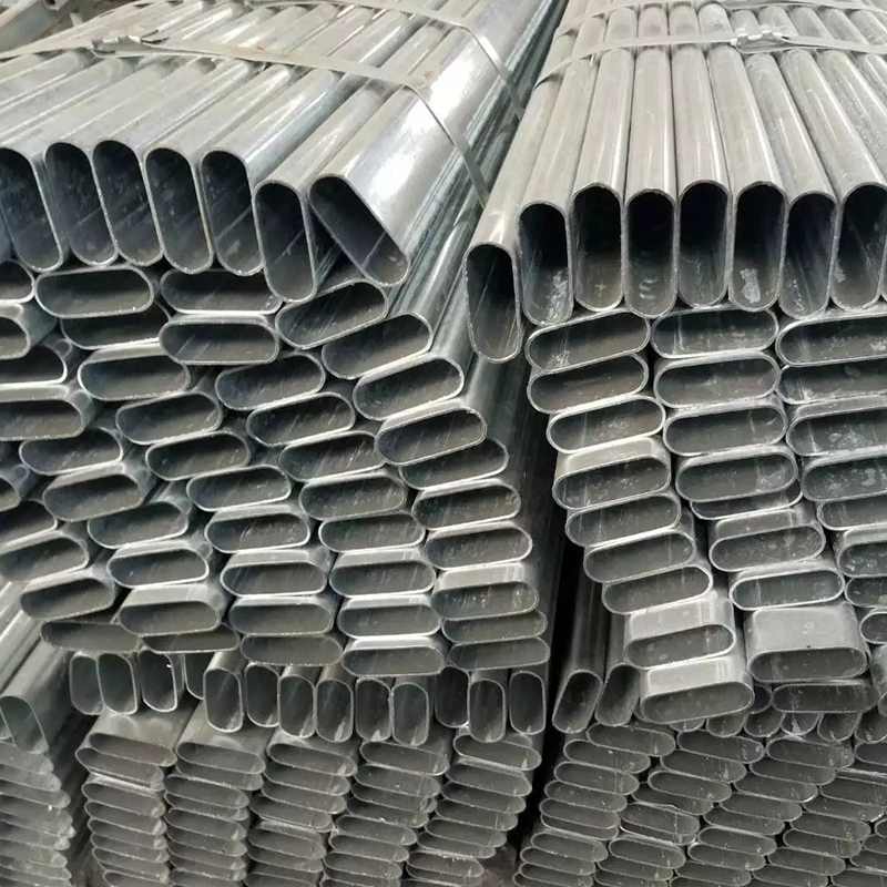 Galvanized Oval pipe