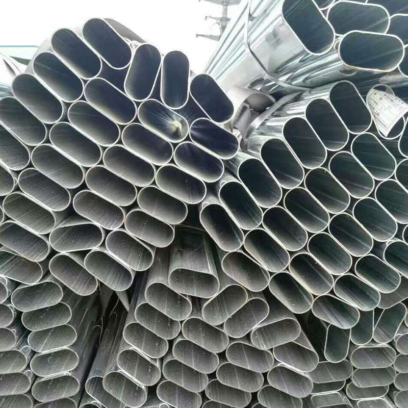 Galvanized Oval pipe