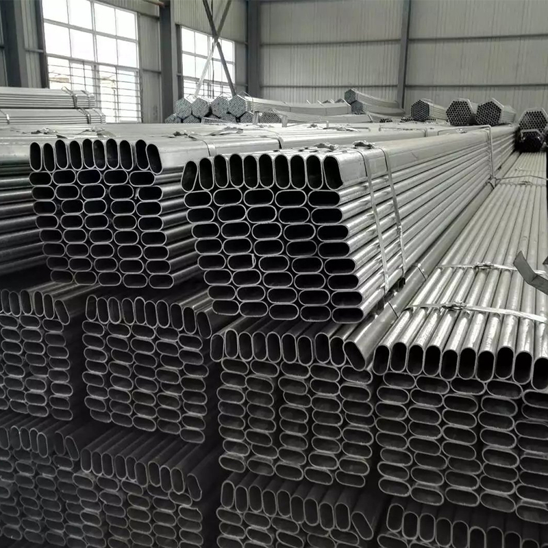 Galvanized Oval pipe